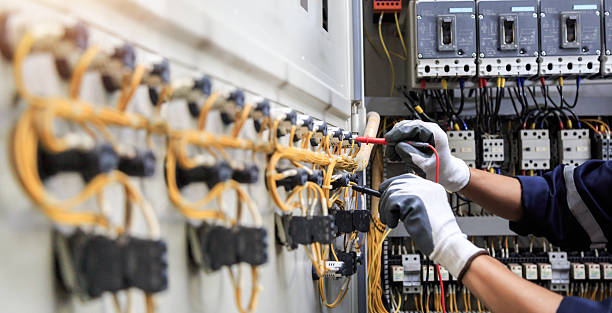 Professional Electrician technician working in Barton Creek, TX